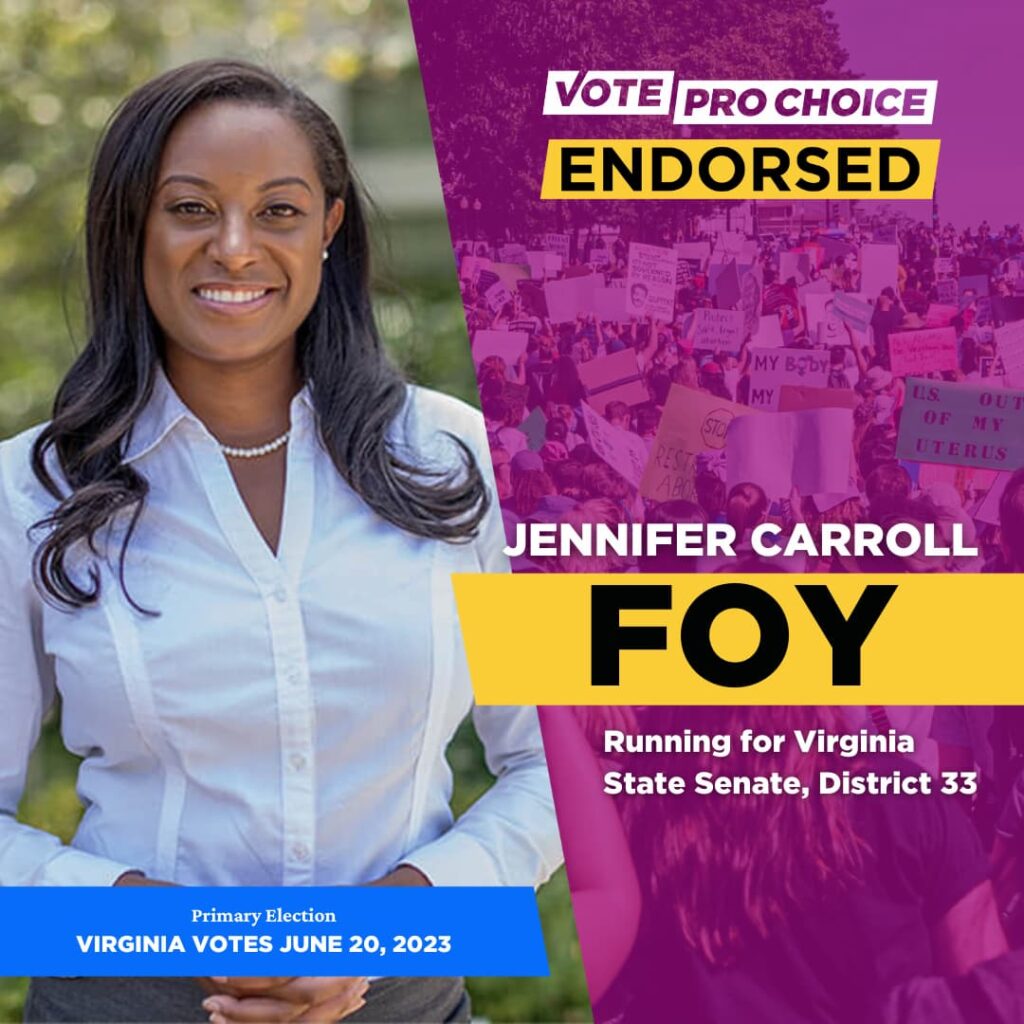 Jennifer Carroll Foy for State Senator